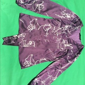 The Limited Long Sleeve Tie Neck Blouse Top